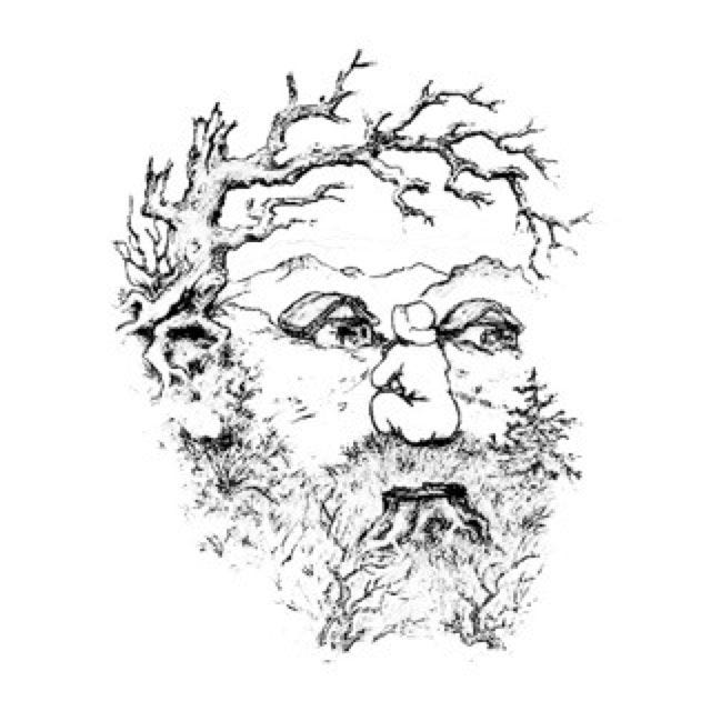 Black and white optical illusion. A man's face and a whole scene of another man fishing. | Optical illusions art, Optical illusion paintings, Illusion drawings