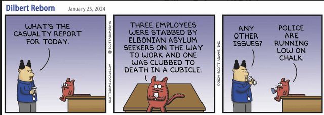 Dilbert Reborn January 25th, 2024 - Posted for free on Locals : r/dilbert